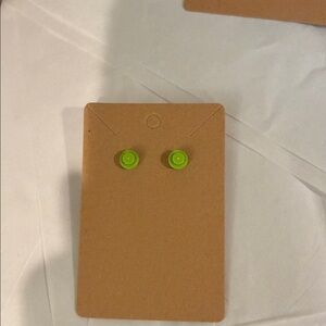 🧸5 for $15🧸Lego recycled green earrings